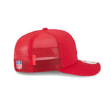 San Francisco 49ers Performance 2025 NFL Sideline Collection Red 9SEVENTY Snapback Hat - New Era - 23850110101