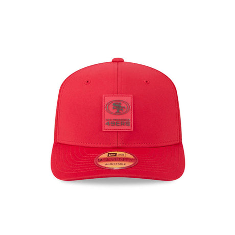 San Francisco 49ers Performance 2025 NFL Sideline Collection Red 9SEVENTY Snapback Hat - New Era - 23850110101