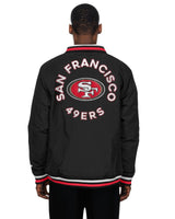 San Francisco 49ers Throwback Full - Zip Jacket – Black - New Era - 