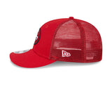 San Francisco 49ers Throwback Red 9FIFTY Snapback Trucker Hat - New Era - 23850210102