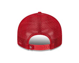 San Francisco 49ers Throwback Red 9FIFTY Snapback Trucker Hat - New Era - 23850210102