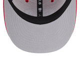 San Francisco 49ers Throwback Red 9FIFTY Snapback Trucker Hat - New Era - 23850210102