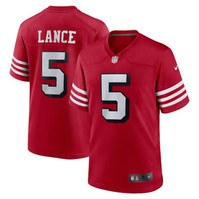 San Francisco 49ers Trey Lance Red Alternate Nike® Game Jersey - Nike - 