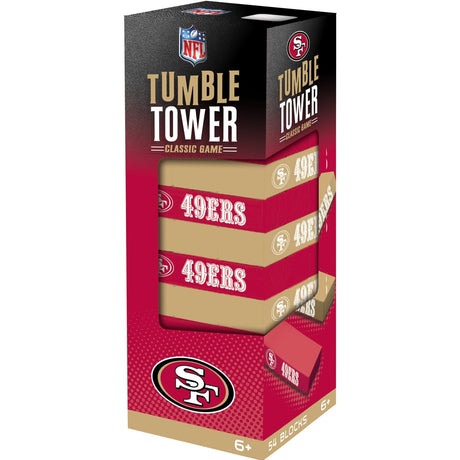 San Francisco 49ers Tumble Tower - MasterPieces Puzzle Company INC - 705988017339