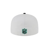 San Francisco 49ers White & Black Spring Two-Tone 59FIFTY Fitted Hat - New Era - 31002325