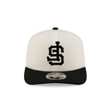 San Francisco Giants 2010 World Series Patch Chrome Black 9SEVENTY Stretch-Snap Hat - New Era - 239901413