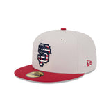 San Francisco Giants 2024 Fourth of July New Era 59FIFTY Fitted Hat - New Era - 
