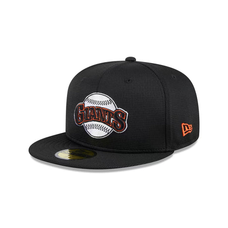 San Francisco Giants 2025 Batting Practice Black 59FIFTY Fitted Hat - New Era - 23250341301