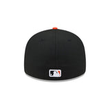 San Francisco Giants 2026 Spring Training Black & Orange 59FIFTY Pre - Curved Fitted Hat - New Era - 238622341301