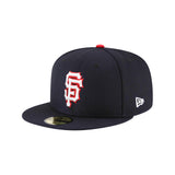 San Francisco Giants America 250 Navy 59FIFTY Fitted Hat - New Era - 23863041301