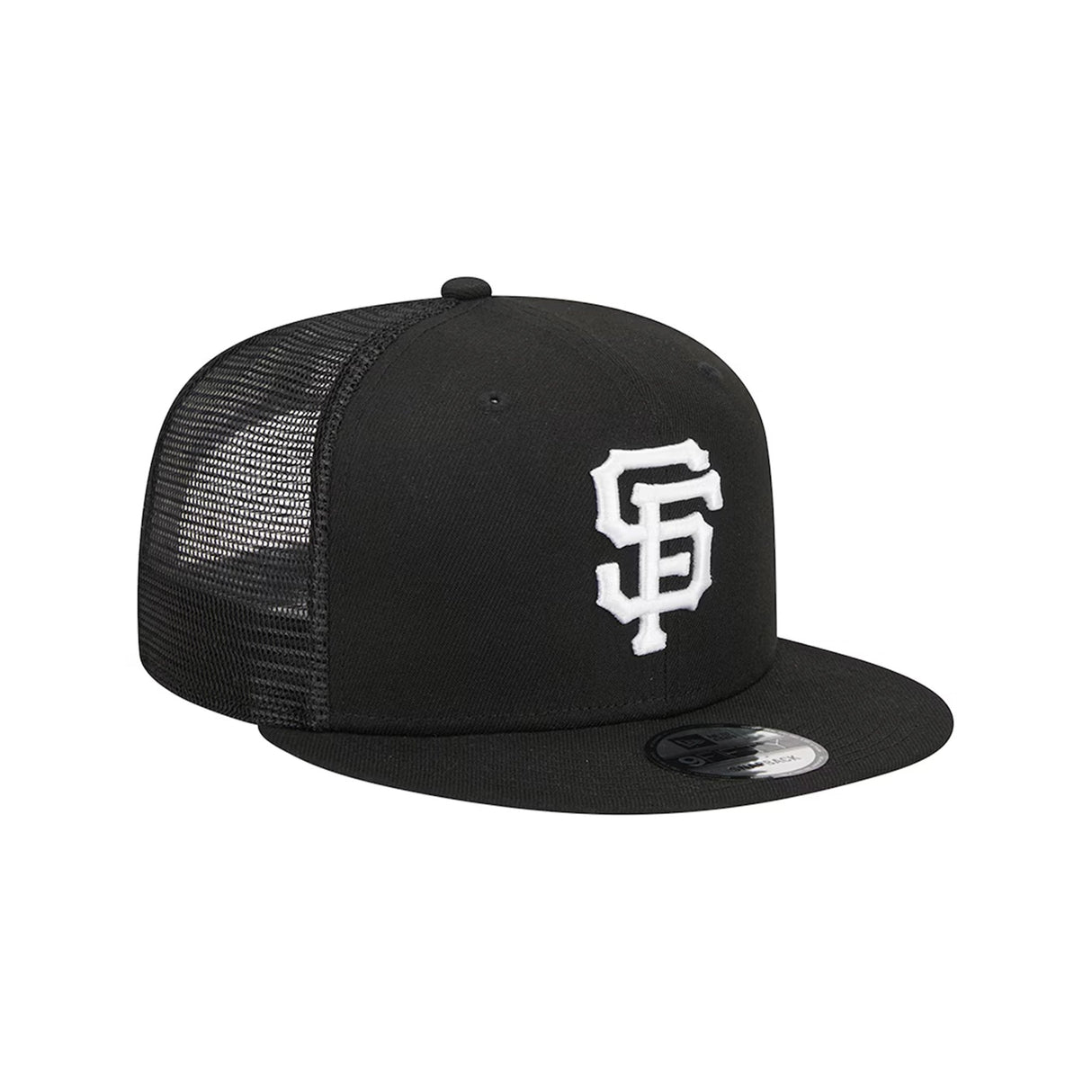 San Francisco Giants Black 9FIFTY Snapback Trucker Hat - New Era - 23012741301