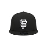 San Francisco Giants Black 9FIFTY Snapback Trucker Hat - New Era - 23012741301