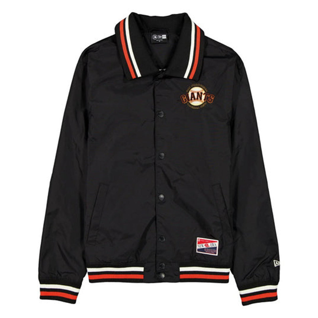 San Francisco Giants Black Gameday Bomber Jacket - New Era - 23940341301