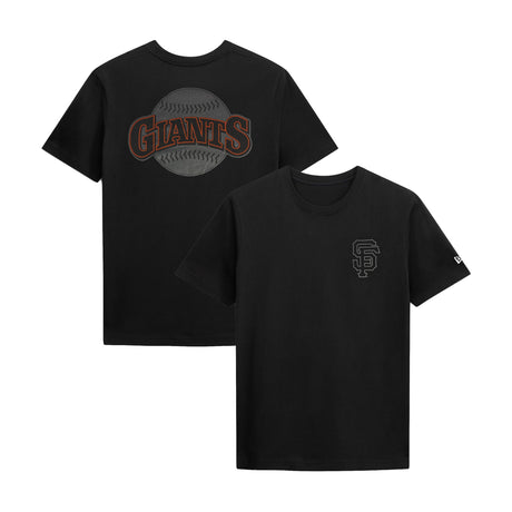San Francisco Giants Black Tonal Graphic T-Shirt - New Era - 230491741309