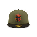 San Francisco Giants Candlestick Patch Olive & Black "Field Issue" 59FIFTY Fitted Hat - New Era - 