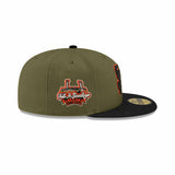 San Francisco Giants Candlestick Patch Olive & Black "Field Issue" 59FIFTY Fitted Hat - New Era - 