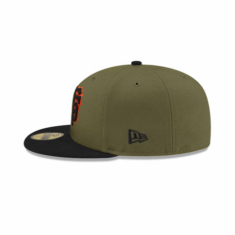 San Francisco Giants Candlestick Patch Olive & Black "Field Issue" 59FIFTY Fitted Hat - New Era - 