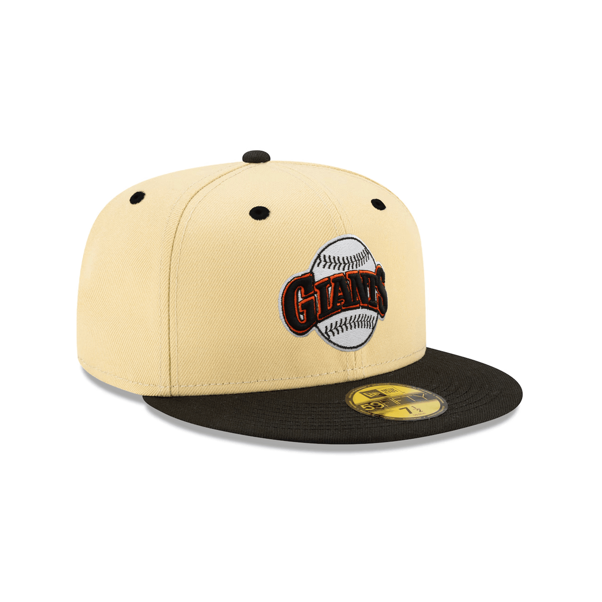 San Francisco Giants Cooperstown Collection Gold & Black 59FIFTY Fitted Hat - New Era - 23337841312