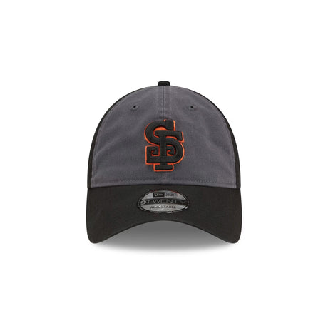 San Francisco Giants Core Classic Alternate Replica Gray & Black 9TWENTY Adjustable Hat - New Era - 23011941304