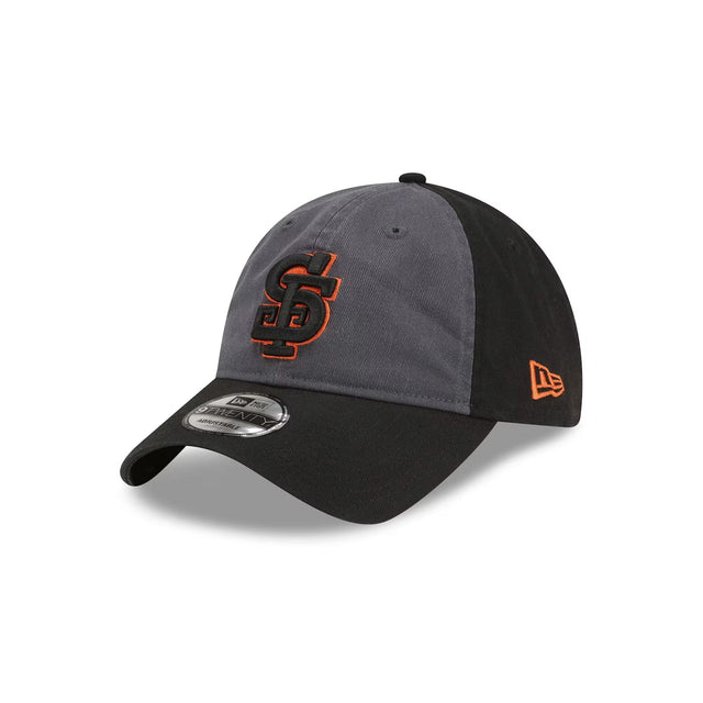 San Francisco Giants Core Classic Alternate Replica Gray & Black 9TWENTY Adjustable Hat - New Era - 23011941304