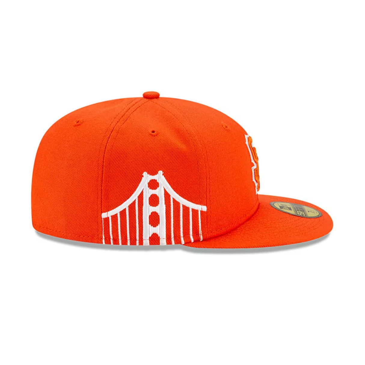 San Francisco Giants Golden Gate Bridge Side Patch Orange 59FIFTY Fitted Hat - New Era - 23310141301