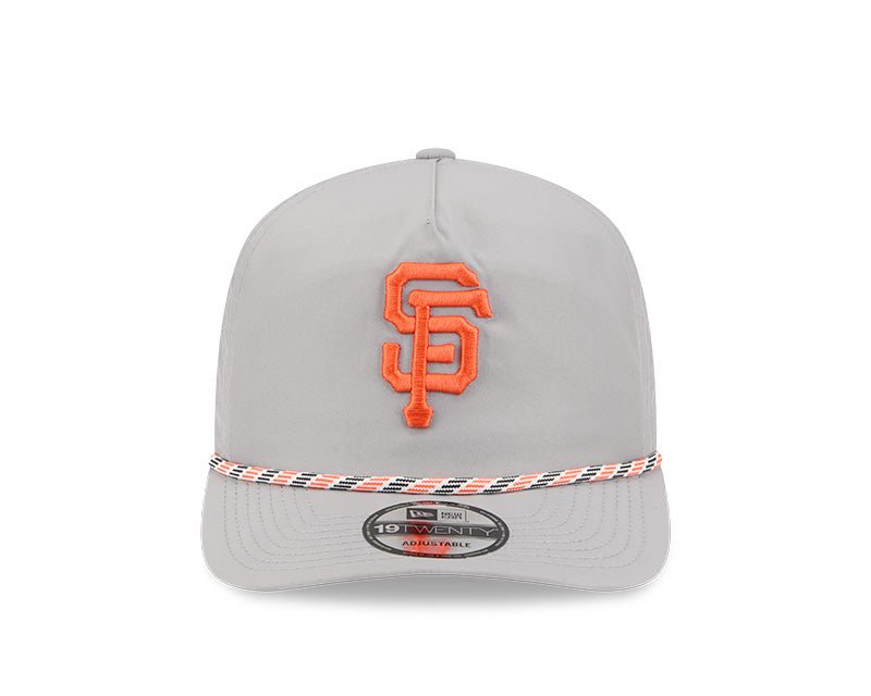San Francisco Giants Gray New Era 19TWENTY Rope Snapback Hat - New Era - 