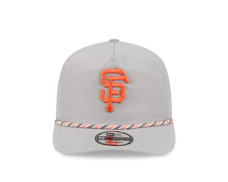 San Francisco Giants Gray New Era 19TWENTY Rope Snapback Hat - New Era - 