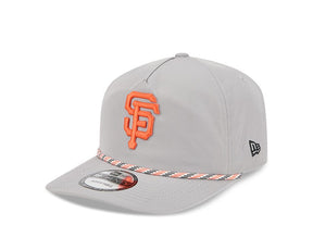 San Francisco Giants Gray New Era 19TWENTY Rope Snapback Hat - New Era - 