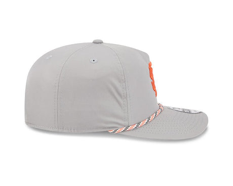 San Francisco Giants Gray New Era 19TWENTY Rope Snapback Hat - New Era - 