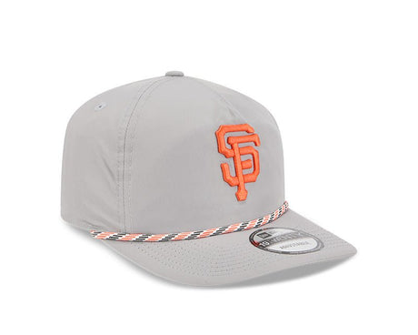 San Francisco Giants Gray New Era 19TWENTY Rope Snapback Hat - New Era - 