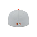 San Francisco Giants Gray Orange Alternate Logo 59FIFTY Fitted Hat - New Era - 23334741301