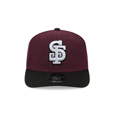 San Francisco Giants Maroon & Black 9SEVENTY Stretch Snap Hat - New Era - 23013941301