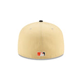 San Francisco Giants Mascot 50th Patch Cream & Black 59FIFTY Fitted Hat - New Era - 