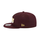 San Francisco Giants Metallic Gold Script Maroon 59FIFTY Fitted Hat - New Era - 23863841323