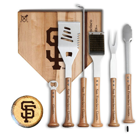 San Francisco Giants MVP Grill Set - Baseball BBQ - 