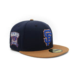 San Francisco Giants Navy & Bronze 59FIFTY Fitted Hat - New Era - 23180541301