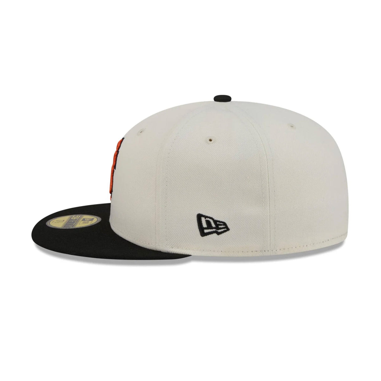 San Francisco Giants On Deck Cream & Black 59FIFTY Fitted Hat - New Era - 23051841301