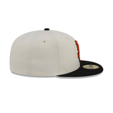 San Francisco Giants On Deck Cream & Black 59FIFTY Fitted Hat - New Era - 23051841301
