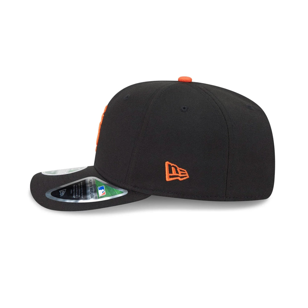 San Francisco Giants Player Replica Black 9SEVENTY Stretch-Snap Hat - New Era - 230129413