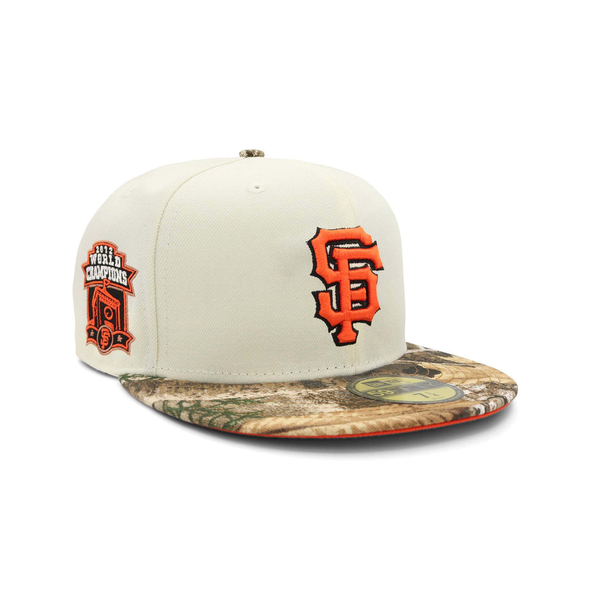 San Francisco Giants REALTREE 2012 World Series Champions 59FIFTY Fitted Hat - New Era - 