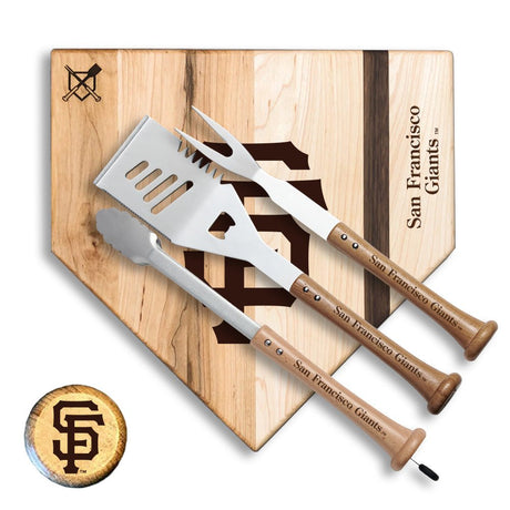 San Francisco Giants "Silver Slugger" Combo Set - Baseball BBQ - 