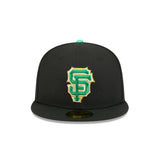San Francisco Giants St. Patrick's Day 2026 Black 59FIFTY Fitted Hat - New Era - 37090141301