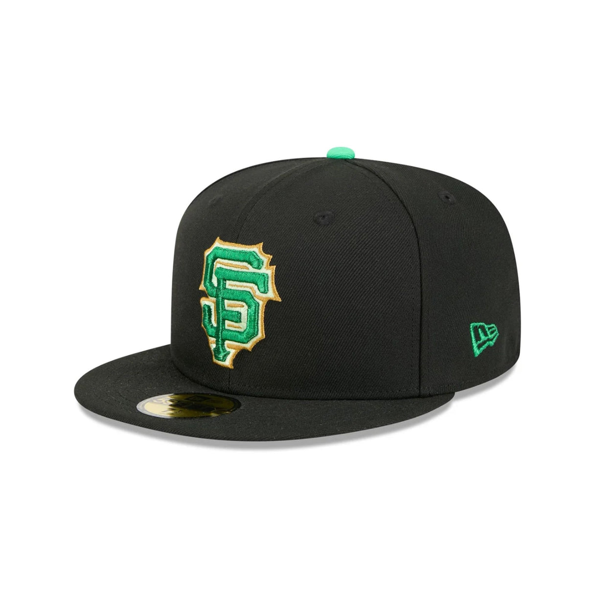 San Francisco Giants St. Patrick's Day 2026 Black 59FIFTY Fitted Hat - New Era - 37090141301