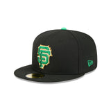 San Francisco Giants St. Patrick's Day 2026 Black 59FIFTY Fitted Hat - New Era - 37090141301