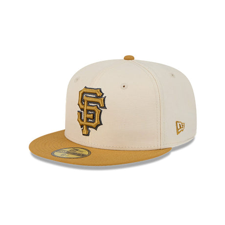 San Francisco Giants Two - Tone Cream & Gold 59FIFTY Fitted Hat - New Era - 23011041302