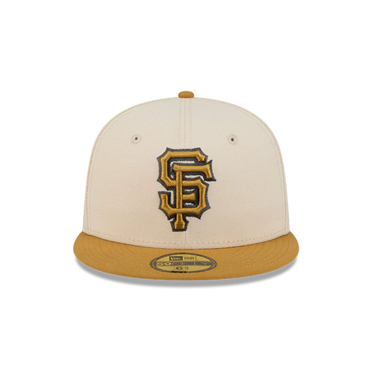 San Francisco Giants Two - Tone Cream & Gold 59FIFTY Fitted Hat - New Era - 23011041302