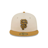San Francisco Giants Two - Tone Cream & Gold 59FIFTY Fitted Hat - New Era - 23011041302