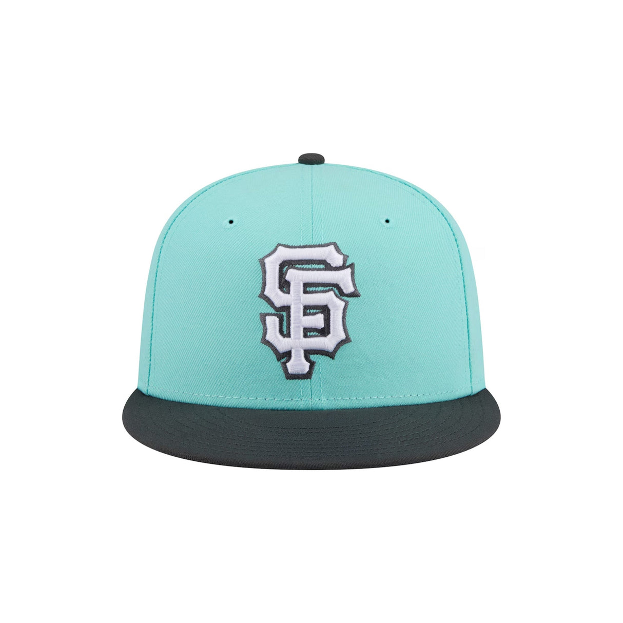 San Francisco Giants Two - Tone Turquoise & Charcoal 59FIFTY Fitted Hat - New Era - 23010741301