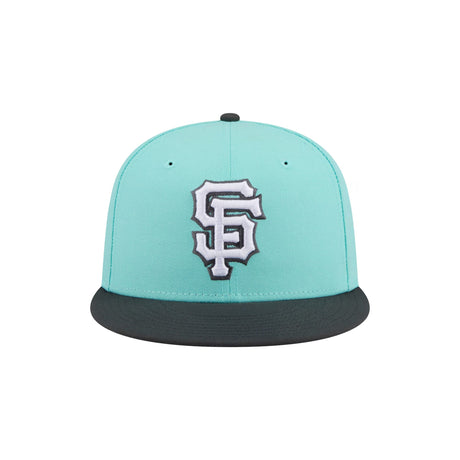 San Francisco Giants Two - Tone Turquoise & Charcoal 59FIFTY Fitted Hat - New Era - 23010741301