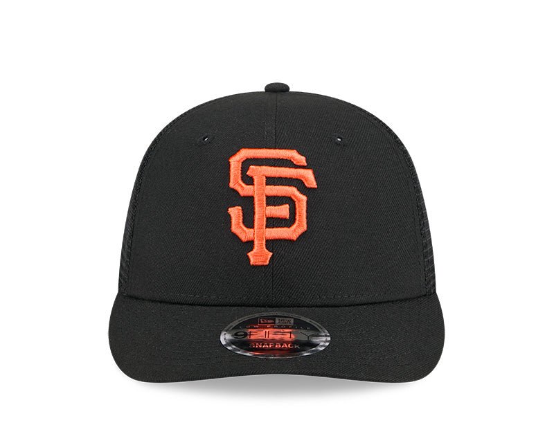 San Fransisco Giants Black 9FIFTY Snapback Trucker Hat - New Era - 23010141302